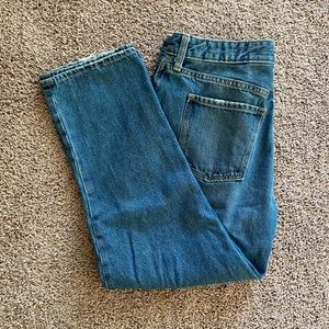 Straight leg jeans